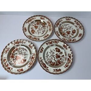 Copeland Spode India Tree Salad Plates 7 3/4" Set Of 4